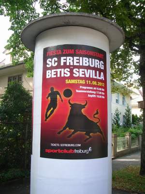 Poster in Freiburg