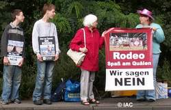 Kölner Rodeo Protest